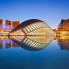 Image showing Valencia's City of Arts and Science Museum