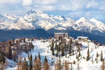 Image showing Vogel, Alps, Slovenia, Europe.