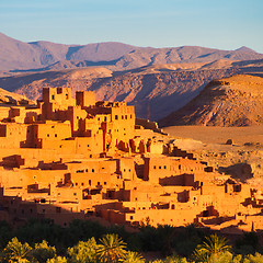 Image showing Ait Benhaddou, Ouarzazate, Morocco.