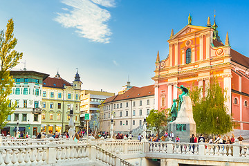 Image showing Medieval Ljubljana, Slovenia, Europe.