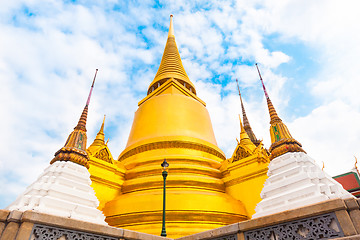 Image showing Wat Phra Kaew temple, Bangkok, Thailand.