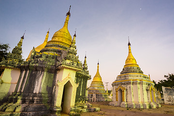 Image showing Ancient buddhist temple, Pindaya, Burma, Myanmar.