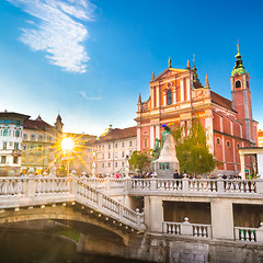 Image showing Medieval Ljubljana, Slovenia, Europe.