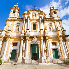 Image showing Church of Saint Dominic, Palermo, Italy.