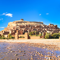 Image showing Ancient city of Ait Benhaddou in Morocco