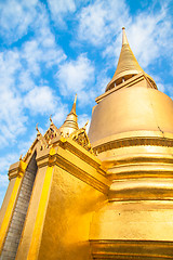 Image showing Thailand, Bangkok,  Wat Phra Kaew temple.