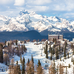 Image showing Vogel, Alps, Slovenia, Europe.