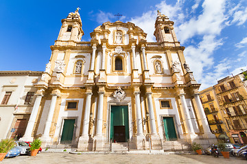 Image showing Church of Saint Dominic, Palermo, Italy.