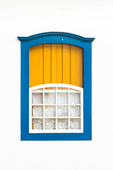 Image showing Colorful vintage window.