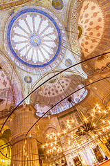 Image showing Sultanahmet blue Mosque in Istanbul, Turkey