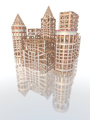 Image showing modern design city