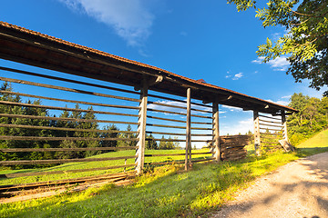 Image showing Idyllic countryside site, Alps, Slovenia, Europe.