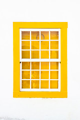 Image showing Colorful vintage window.