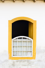 Image showing Colorful vintage window.