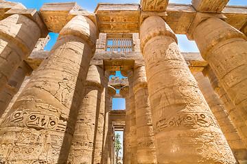 Image showing Temple of Karnak (ancient Thebes). Luxor, Egypt