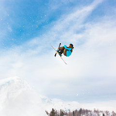 Image showing Free style skier.