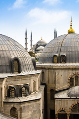 Image showing Blue ( Sultan Ahmed ) Mosque, Istanbul, Turkey