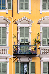 Image showing Elegant vintage facade.