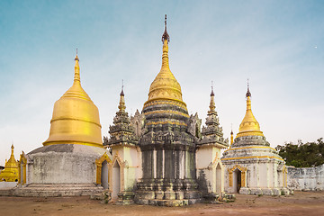 Image showing Ancient buddhist temple, Pindaya, Burma, Myanmar.