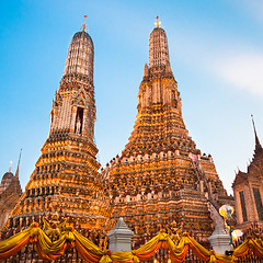 Image showing Wat Arun Temple in Bangkok, Thailand.