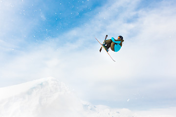 Image showing Free style skier.