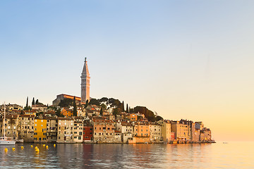 Image showing Coastal town of Rovinj, Istria, Croatia.