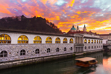 Image showing Ljubljana, capital of Slovenia, Europe.