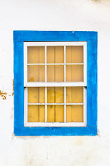 Image showing Colorful vintage window.