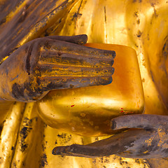 Image showing Buddha detail.