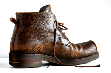 Image showing A brown boot