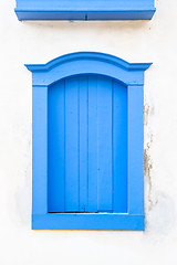 Image showing Colorful vintage window.