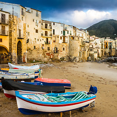 Image showing Cefalu, Sicily, Italy, Europe.