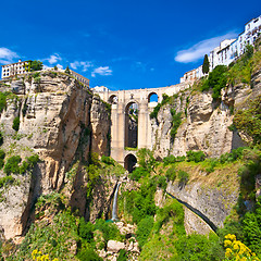 Image showing Panoramic view of Ronda, Andalucia, Spain