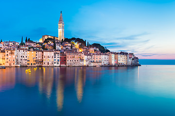 Image showing Coastal town of Rovinj, Istria, Croatia.