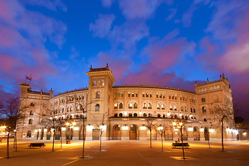 Image showing Bullfighting arena in Madrid, Las Ventas