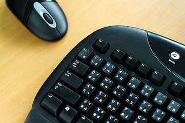 Image showing Wireless keyboard and mouse