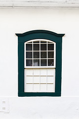 Image showing Colorful vintage window.