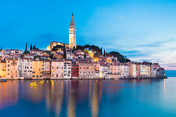 Image showing Coastal town of Rovinj, Istria, Croatia.