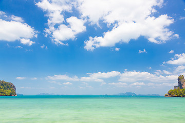 Image showing Crystal clean sea.