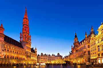 Image showing Grote Markt, Brussels, Belgium, Europe.