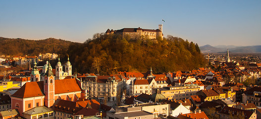 Image showing Ljubljana, capital of Slovenia.
