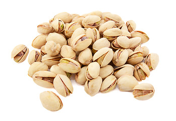 Image showing Pistachio nuts in shells