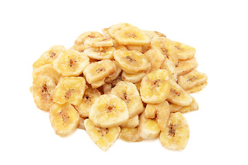 Image showing Dried banana chips