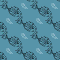 Image showing Seamless Paisley pattern.