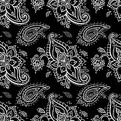 Image showing Seamless Paisley pattern.