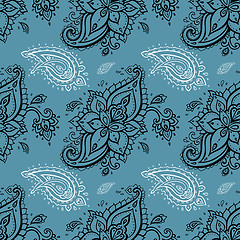 Image showing Seamless Paisley pattern.