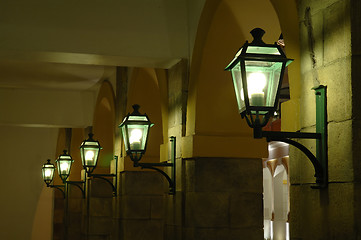 Image showing Antique lanterns