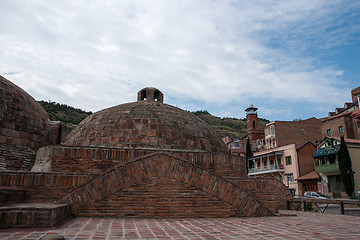 Image showing Old baths in Tbilisi