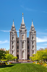 Image showing Mormons Temple in Salt Lake City, UT