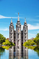 Image showing Mormons Temple in Salt Lake City, UT